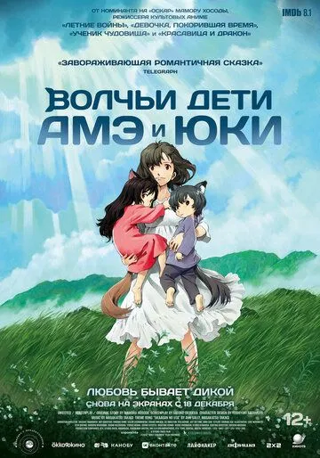 Волчьи дети Амэ и Юки / Okami kodomo no Ame to Yuki (2012)