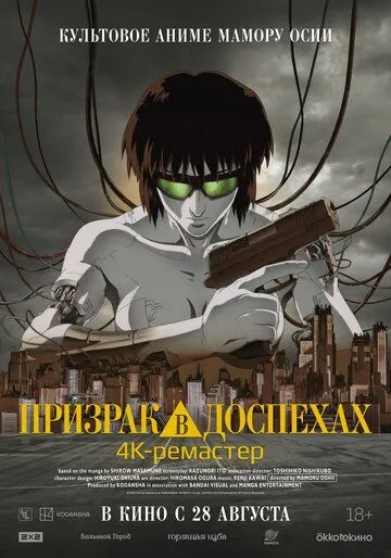 Призрак в доспехах / Koukaku Kidoutai (1995)