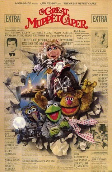 Большое ограбление Маппетов / The Great Muppet Caper (1981)